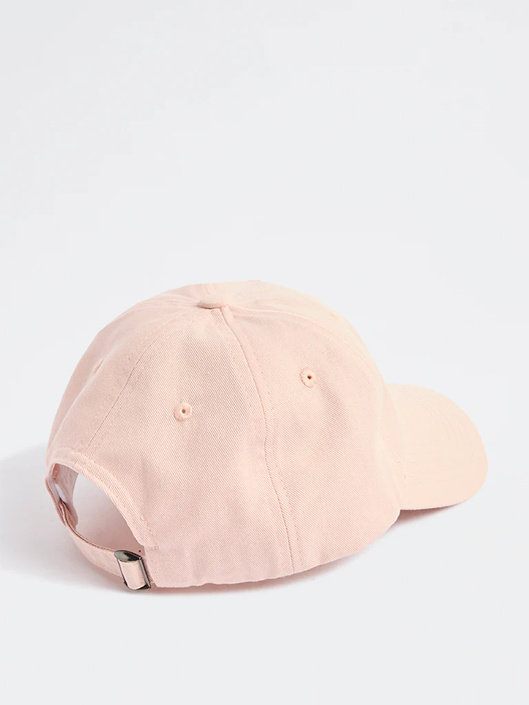 Westside Accessories Pink Twill Cap - Image 2