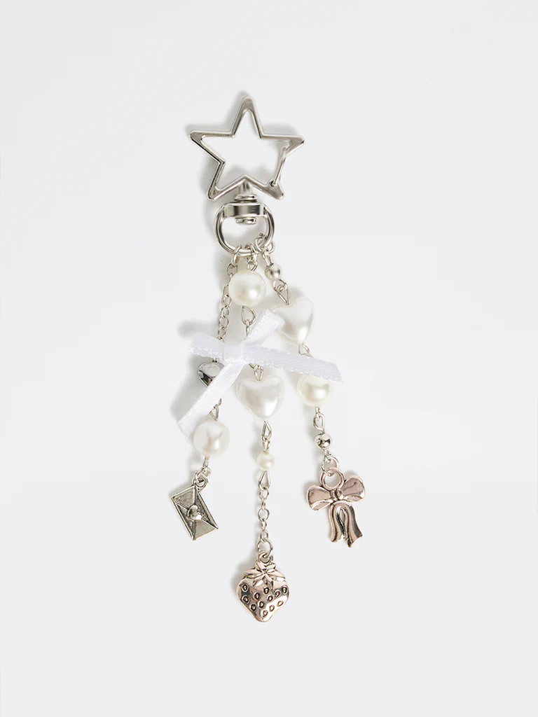 Westside Accessories Silver Bling Charm