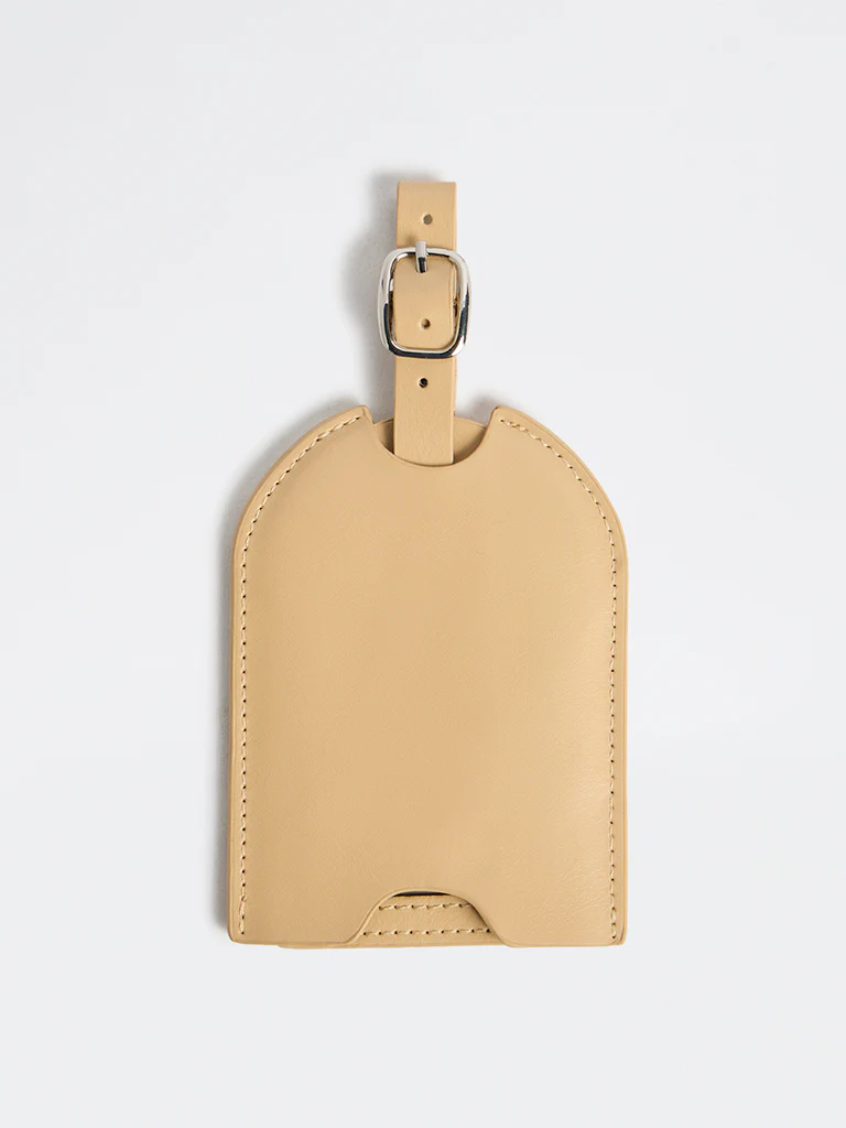 Westside Beige Luggage Tag