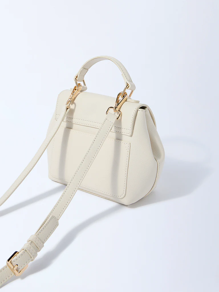 Westside Beige Potli Sling Bag - Image 2