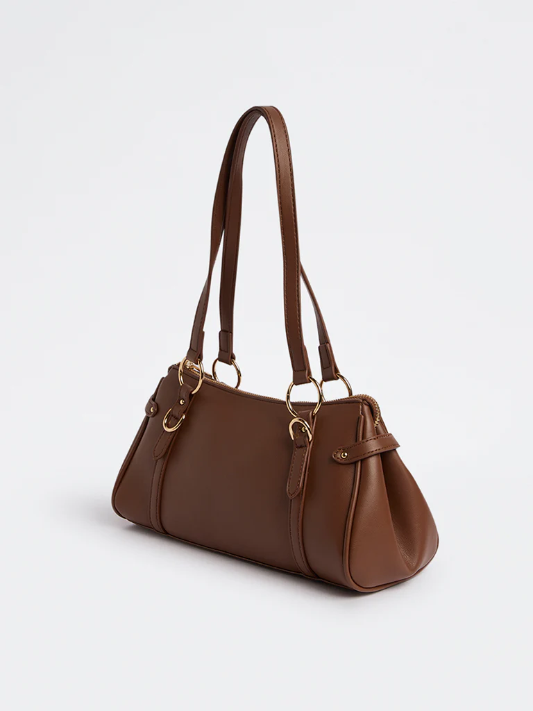 Westside Brown Shoulder Bag - Image 4