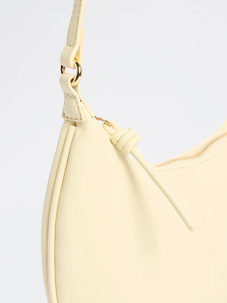 Westside Cream Crescent Sling Bag - Image 3