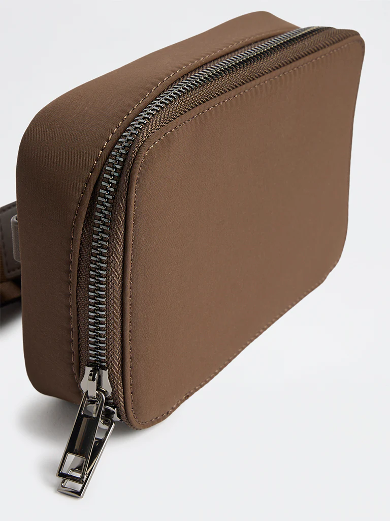 Westside Dark Brown Sling Bag - Image 3