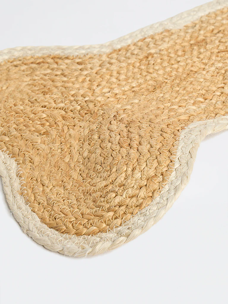 Westside Home Beige Jute Pet Placemat - Image 4