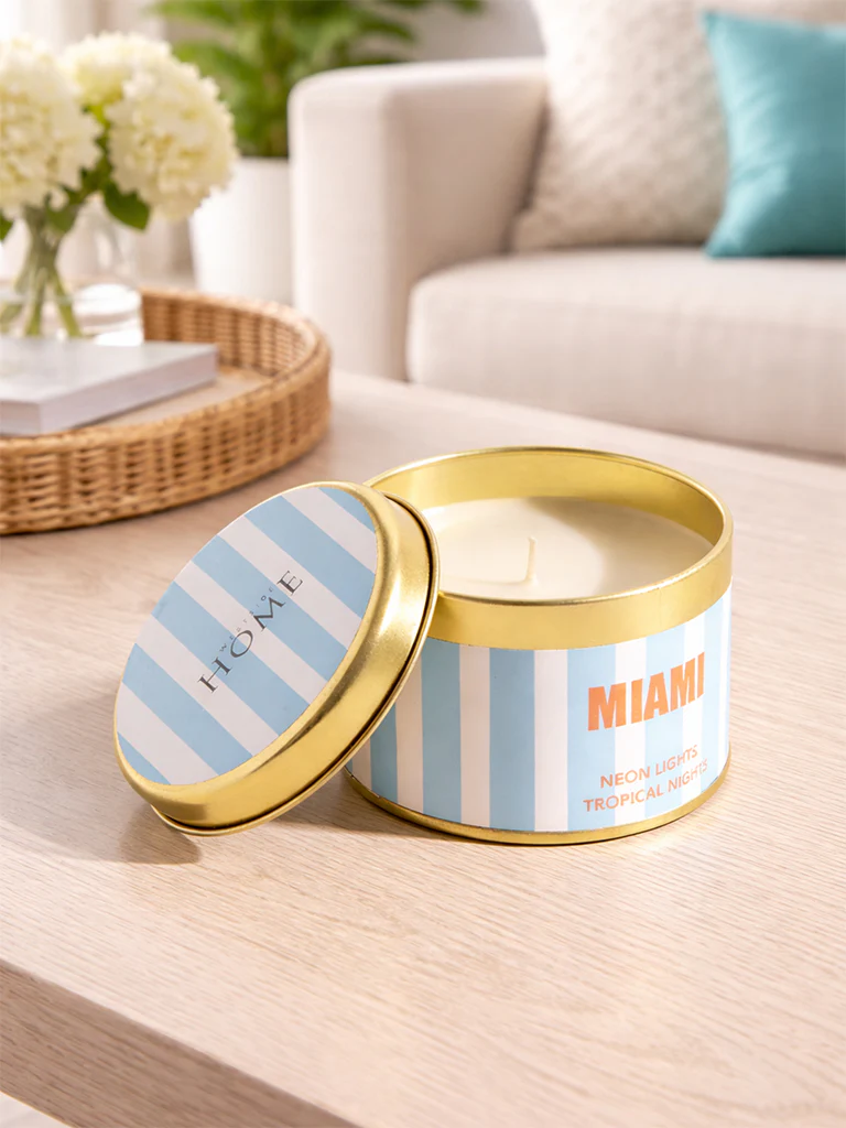Westside Home Blue Miami Fragrance Candle