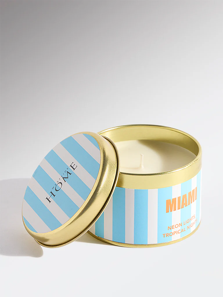 Westside Home Blue Miami Fragrance Candle - Image 3