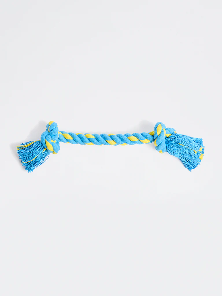 Westside Home Blue Twisted Rope Pet Toy - Image 3