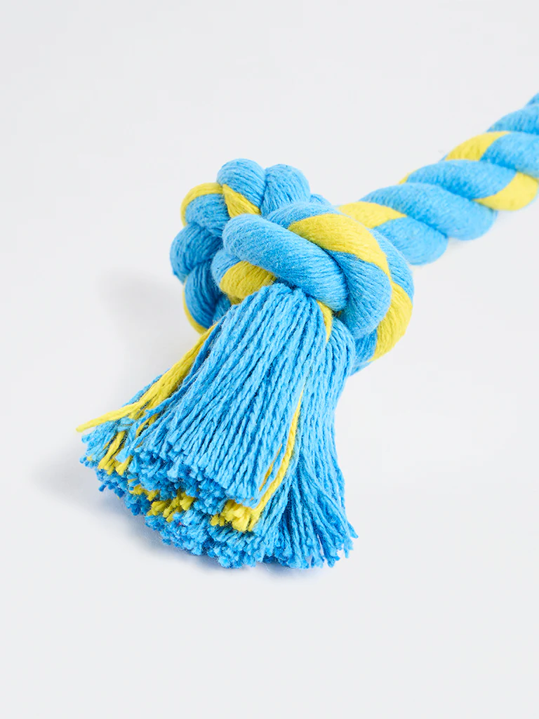 Westside Home Blue Twisted Rope Pet Toy - Image 5