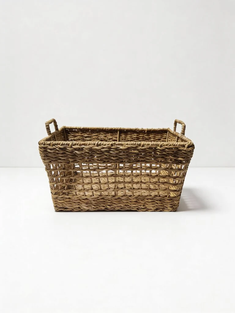 Westside Home Brown Open Weave Basket - Image 3