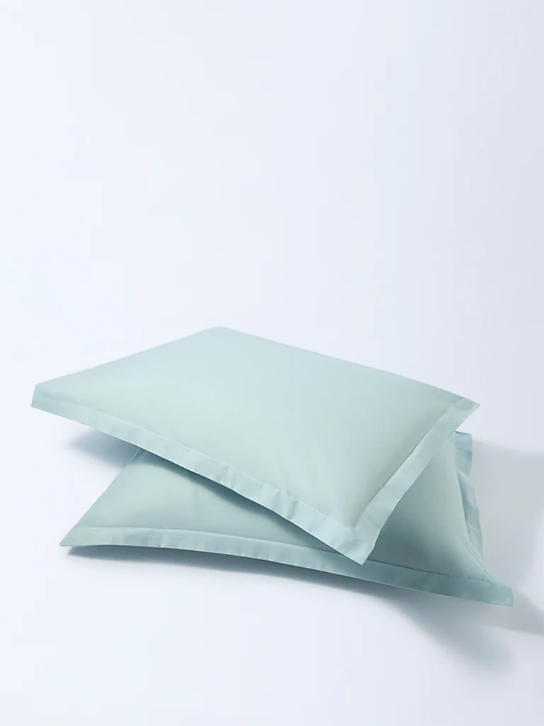 Westside Home Brown Solid Pillowcases (Set of 2) - Image 3