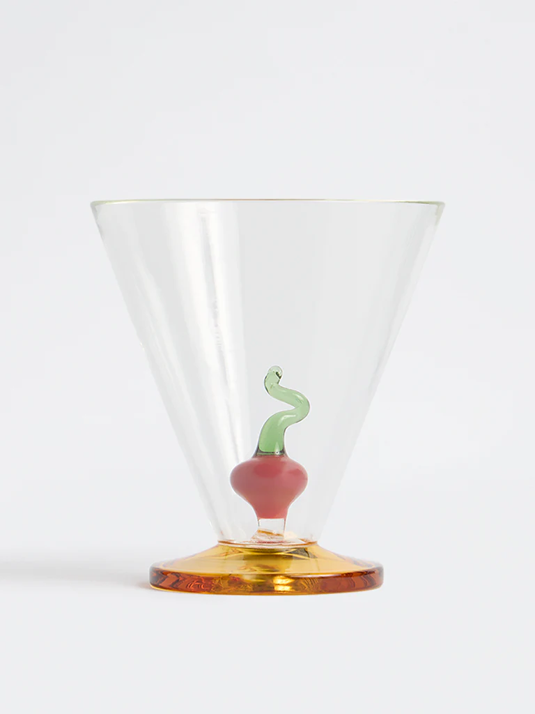 Westside Home Cherry Design Water Glass