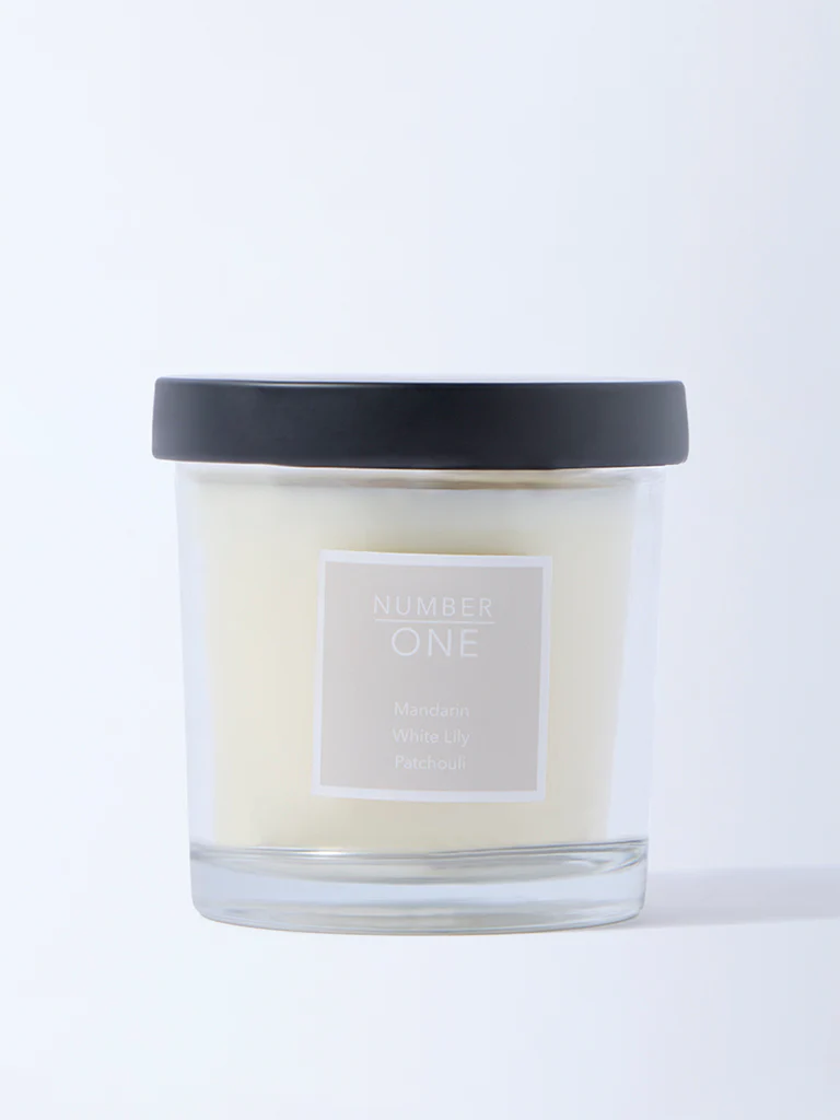 Westside Home Clear Eau Nude Scented Glass Candle
