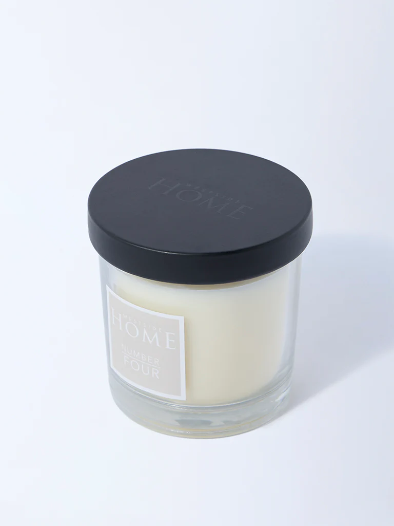 Westside Home Clear Lava Rock Scented Glass Candle - Image 2