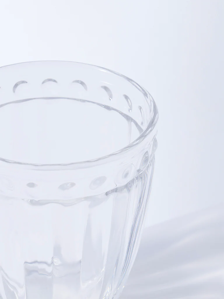 Westside Home Clear Textured Water Glass - Image 3
