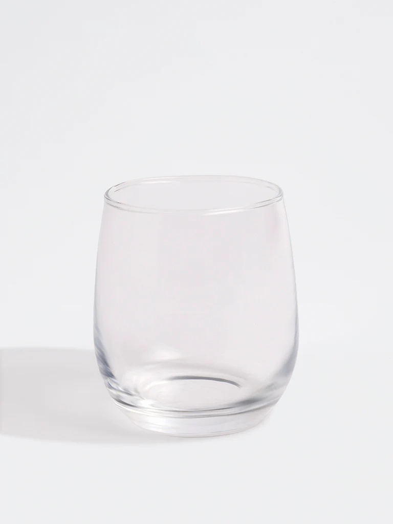 Westside Home Clear Water Glass (Set of 4)