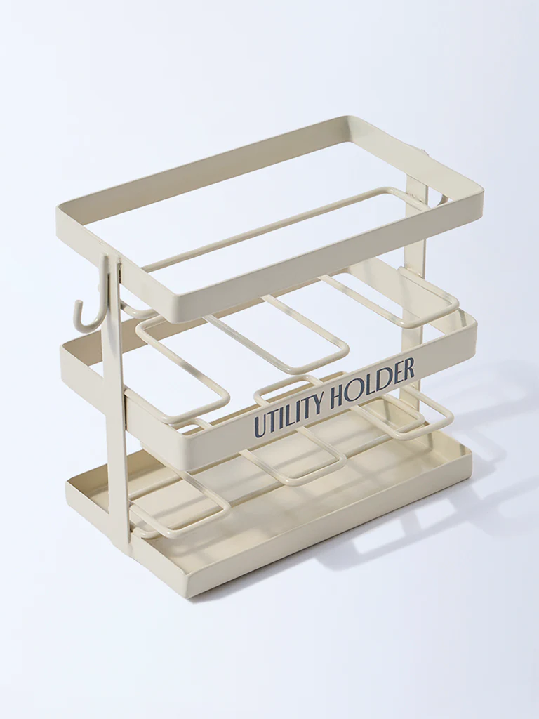 Westside Home Cream Utility Holder - Image 2