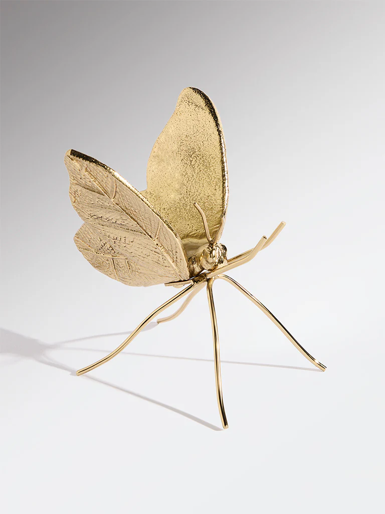 Westside Home Gold Butterfly Sculpture - Image 2