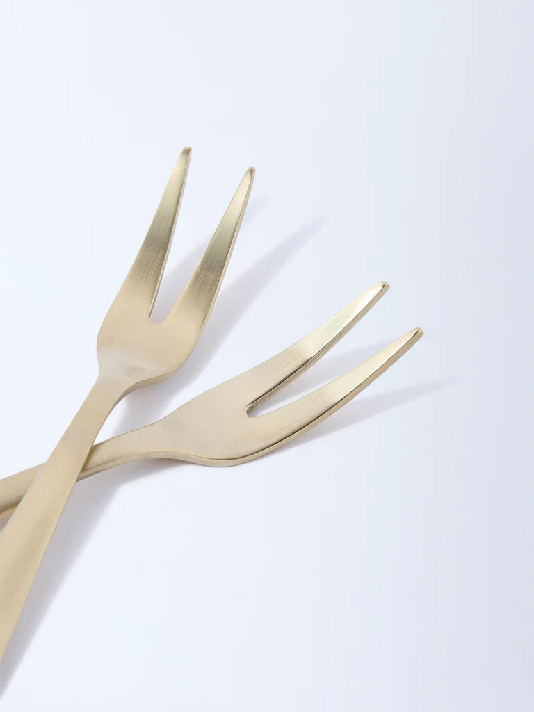 Westside Home Gold Fruit Forks (Set of 4) - Image 3