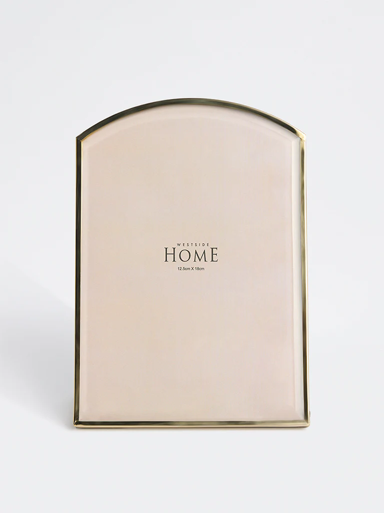 Westside Home Gold Metal Oval Photo Frame