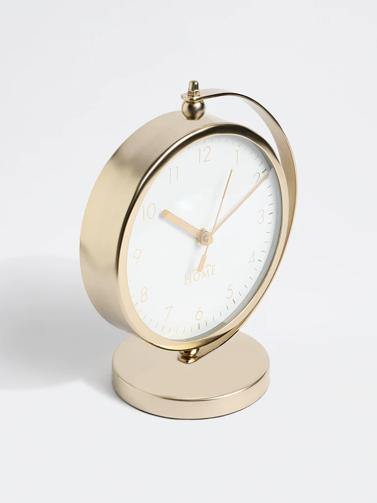Westside Home Gold Round Clock - Image 2