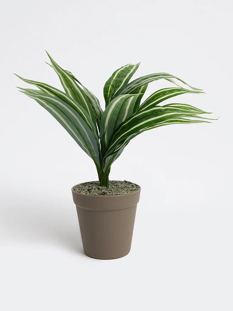 Westside Home Green Artificial Croton Plant