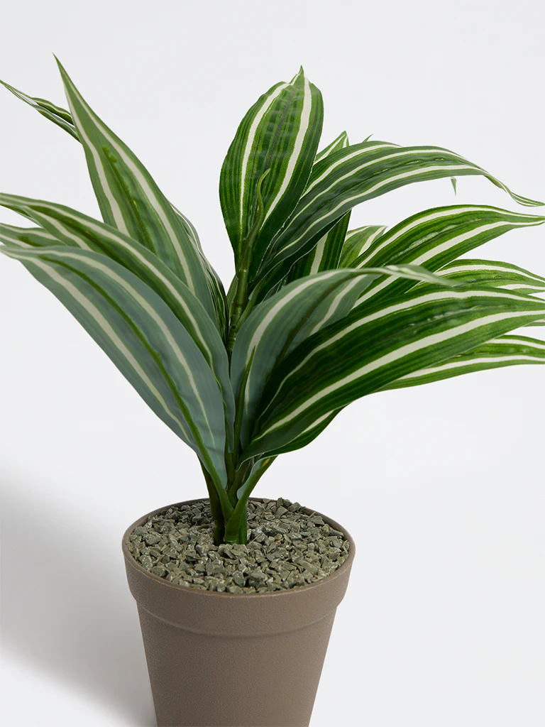 Westside Home Green Artificial Croton Plant - Image 3