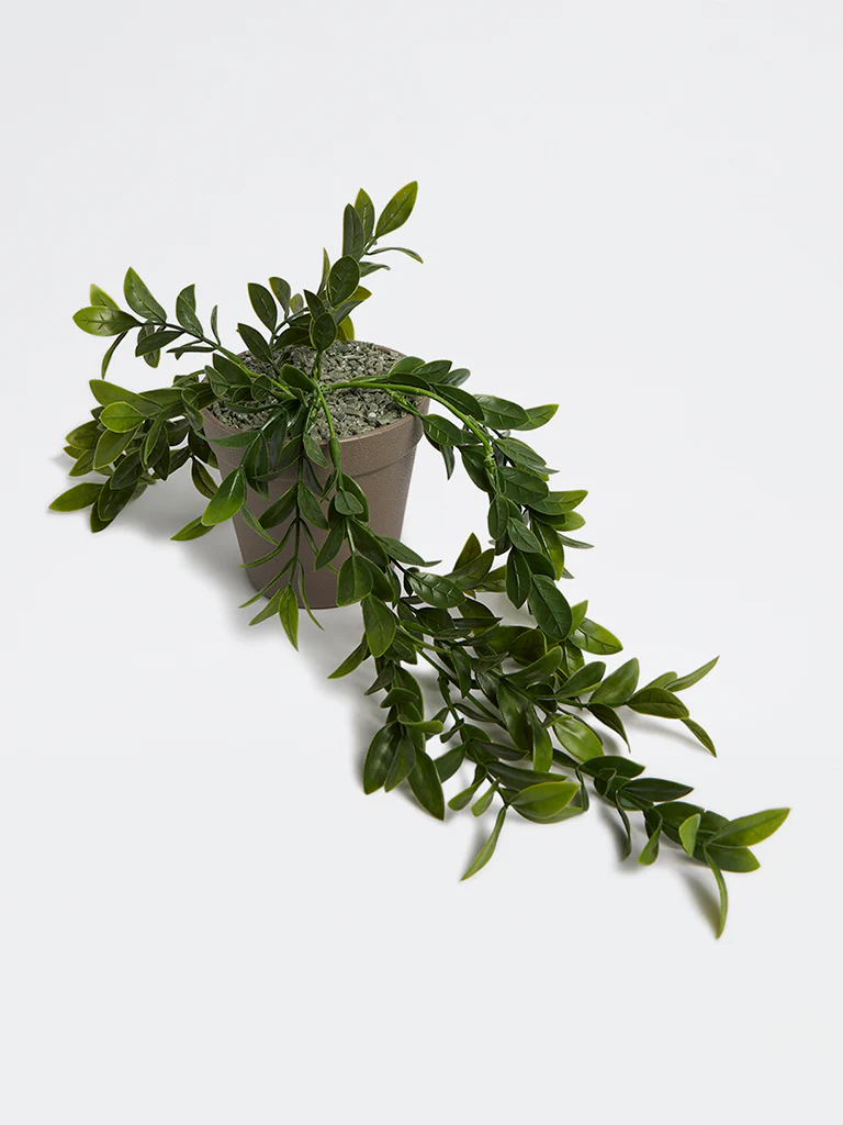 Westside Home Green Artificial Drooping Plant - Image 2