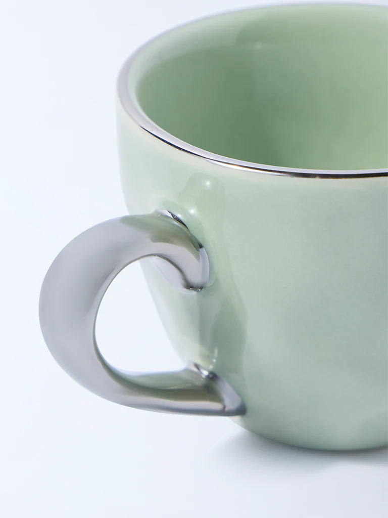 Westside Home Green Dimple Espresso Mug - Image 3
