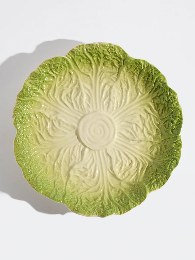 Westside Home Green Lettuce Side Plate - Image 2