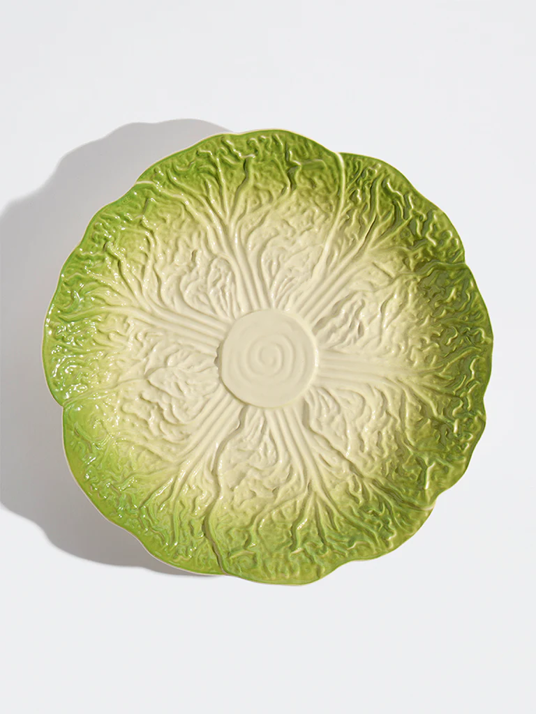 Westside Home Green Lettuce Side Plate - Large - Image 2