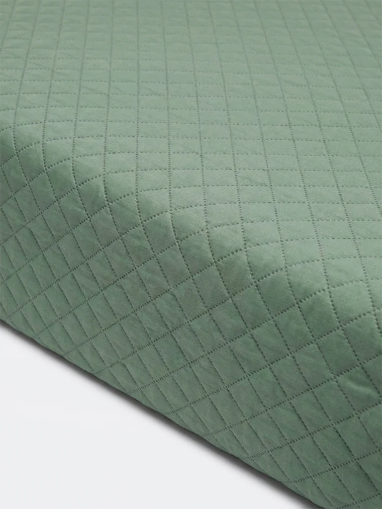 Westside Home Green Queen Heat Seal Quilt - Image 3