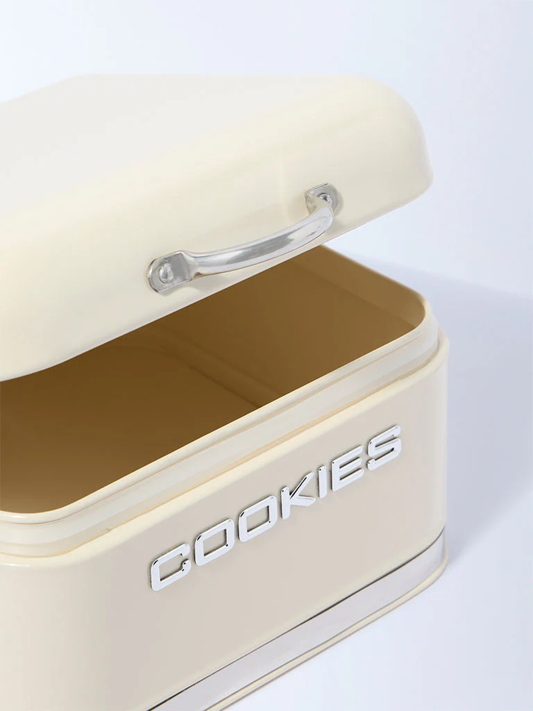 Westside Home Ivory Cookies Box with Lid - Image 3