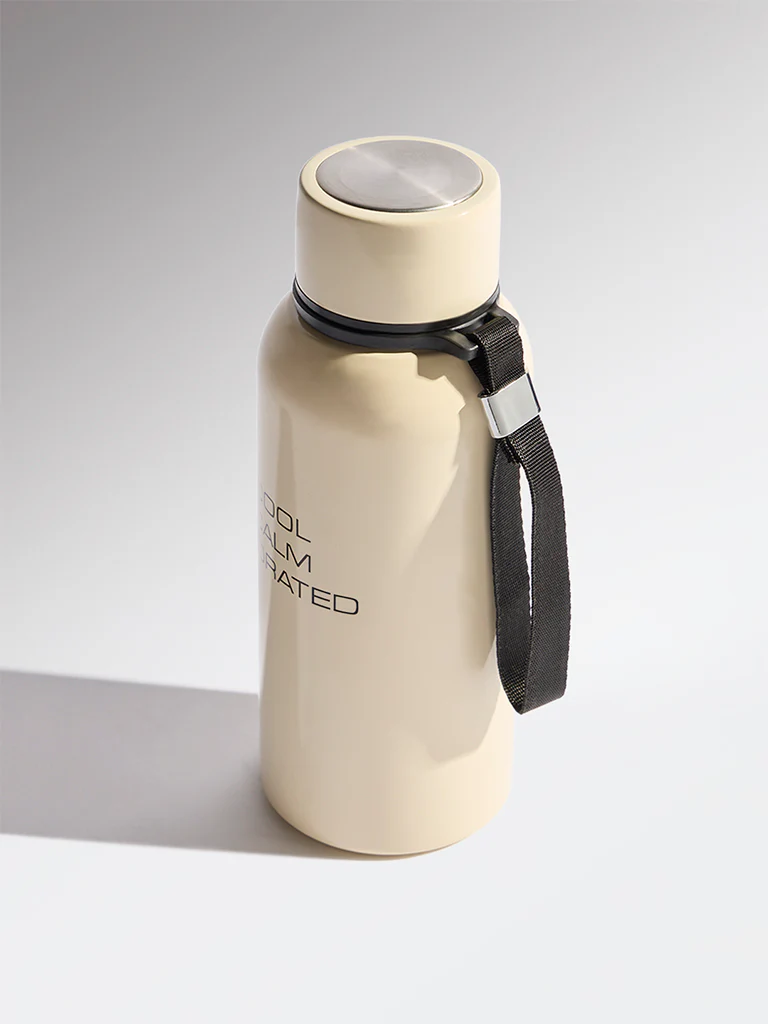 Westside Home Ivory Text Design Water Bottle - 500ML - Image 3
