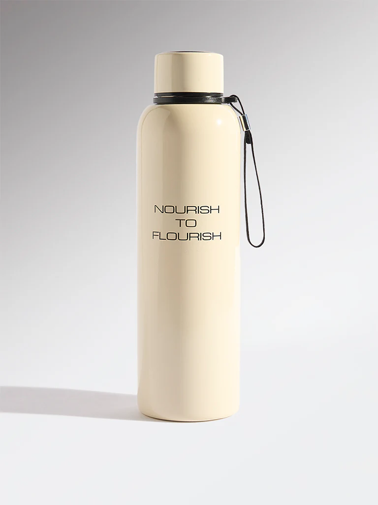 Westside Home Ivory Text Design Water Bottle - 850ML - Image 2