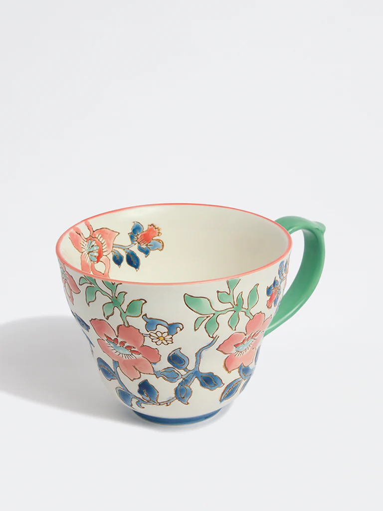 Westside Home Multicolour Floral Mug - Image 2