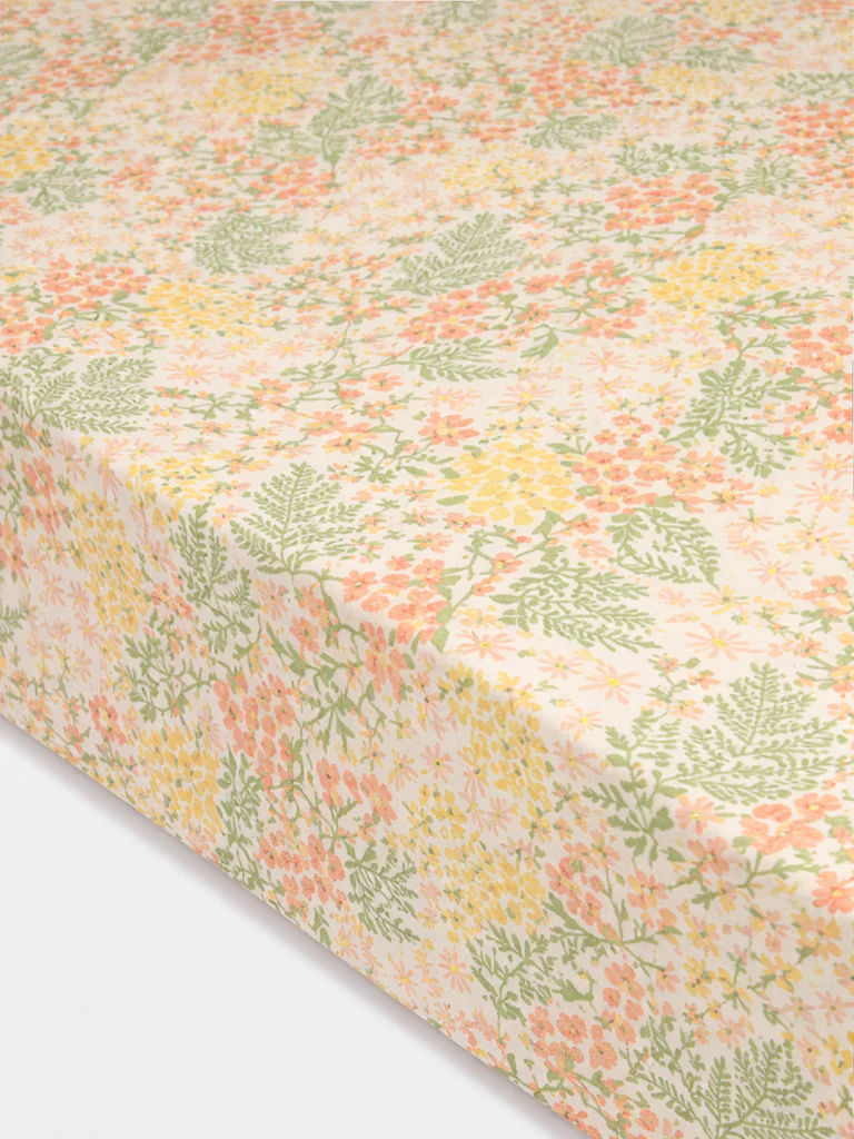 Westside Home Multicolour Floral Pattern Queen Bed Sheet Set - Image 2