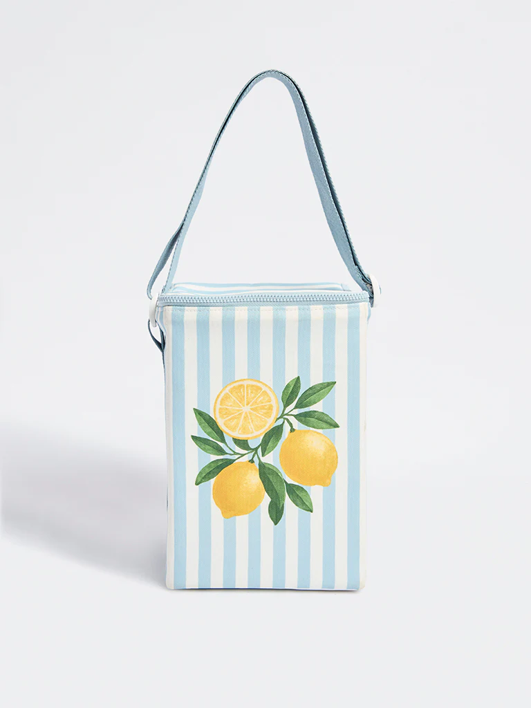 Westside Home Multicolour Stripe Pattern Lunch Bag