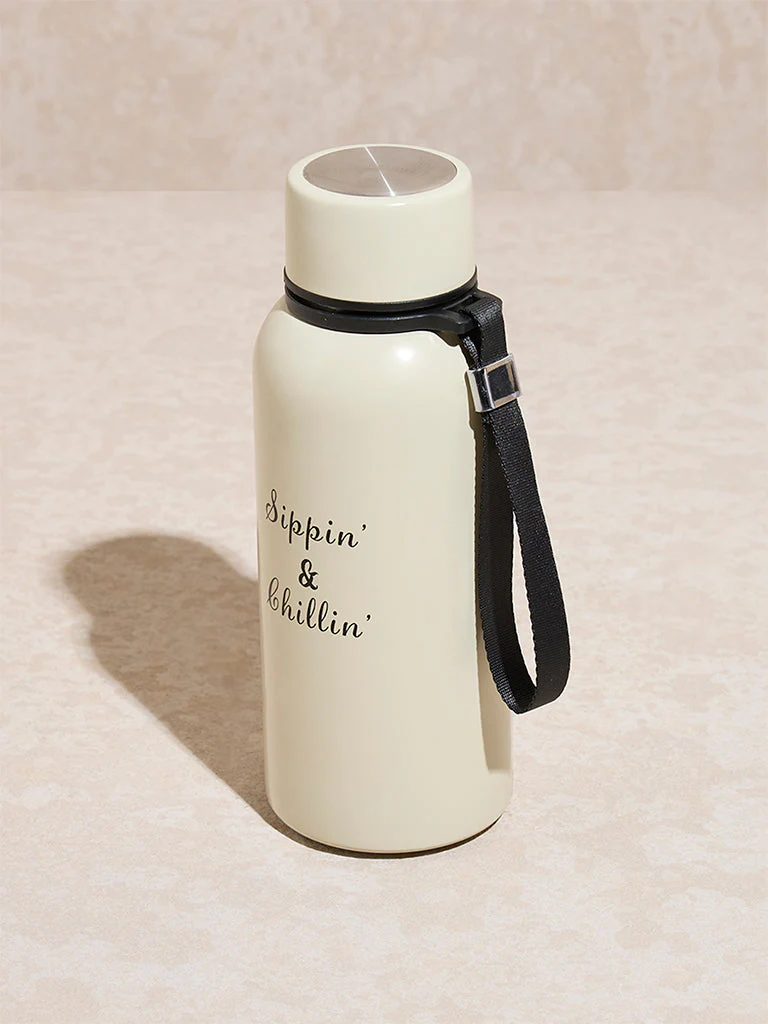 Westside Home Off-White Text Design Bottle - Image 2