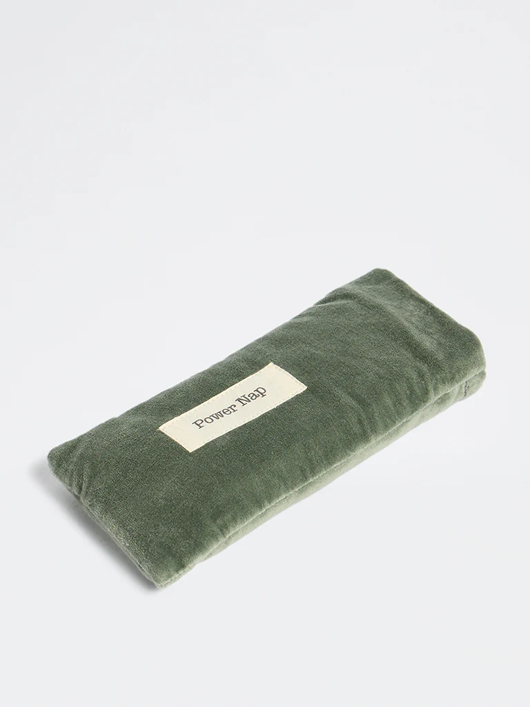 Westside Home Olive Solid Eye Pillow - Image 2