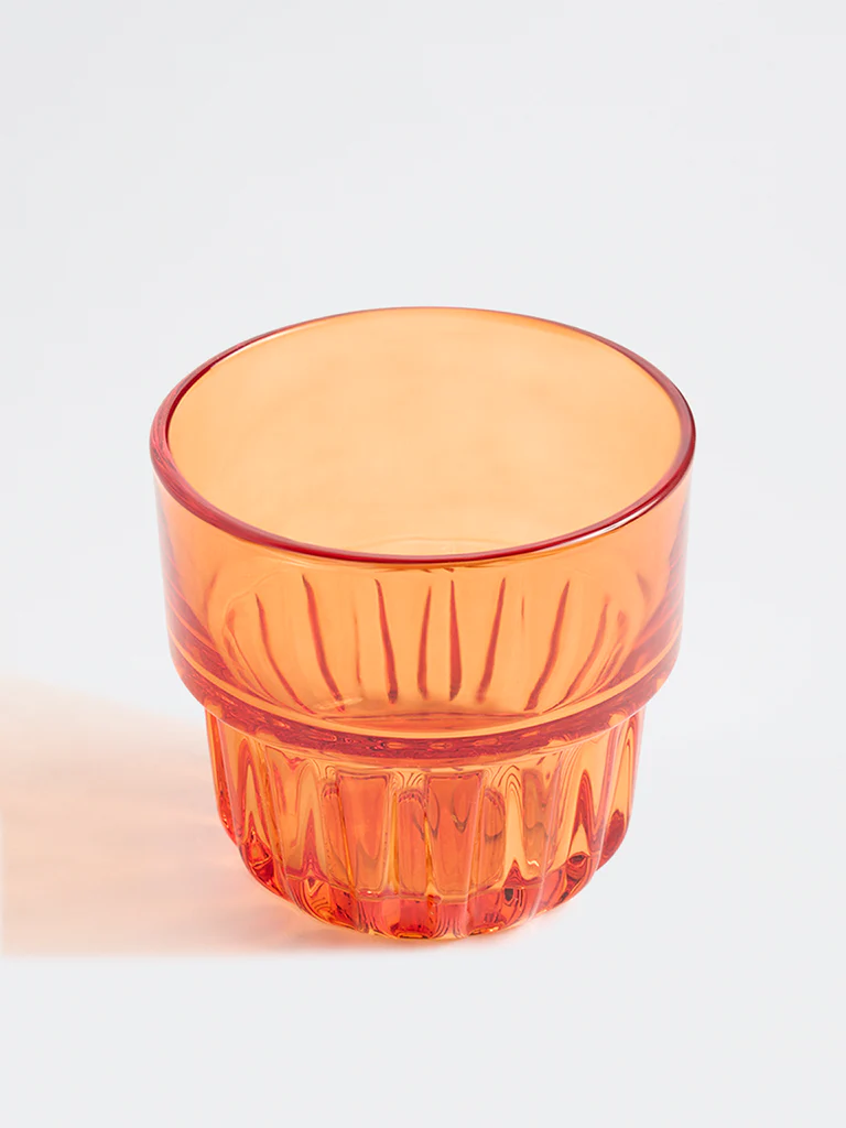 Westside Home Orange Textured Glass - Image 3