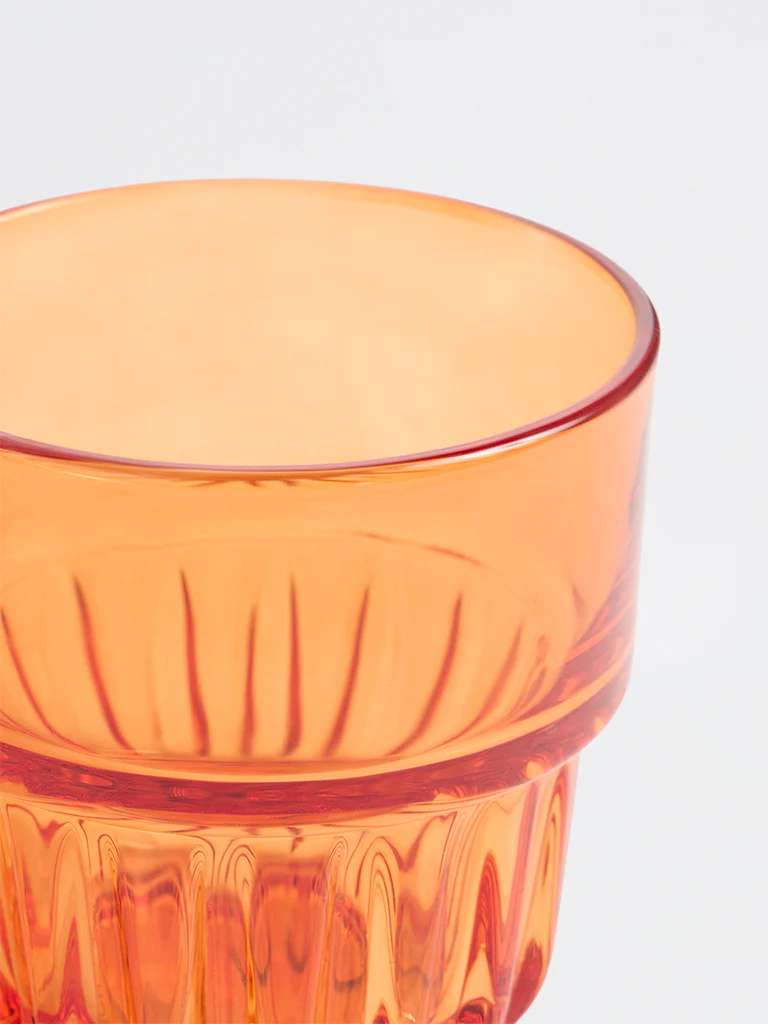 Westside Home Orange Textured Glass - Image 4