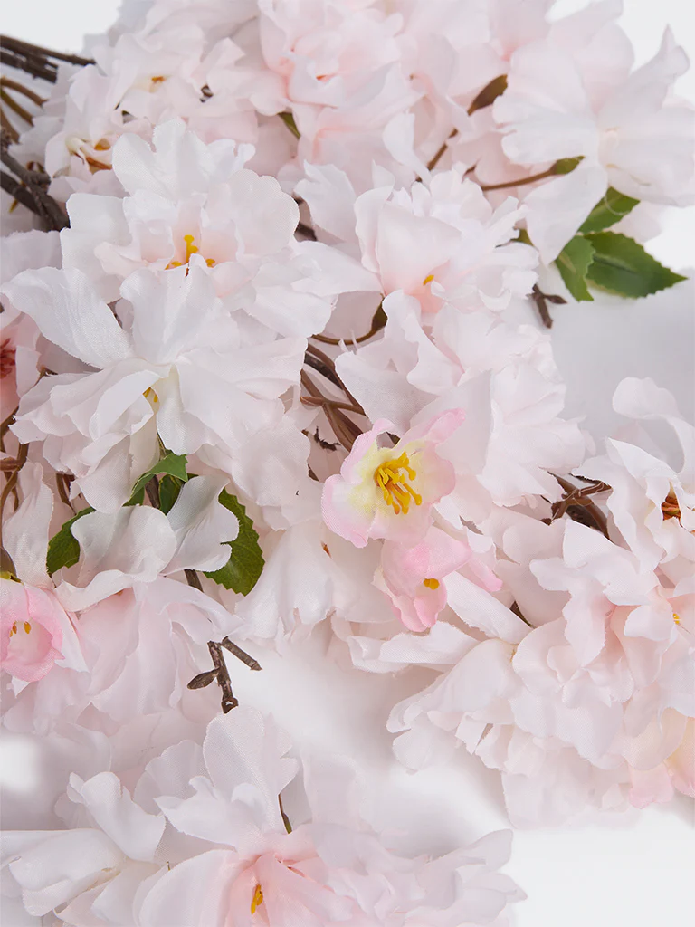 Westside Home Pink Artificial Cherry Blossom Plant - Image 3