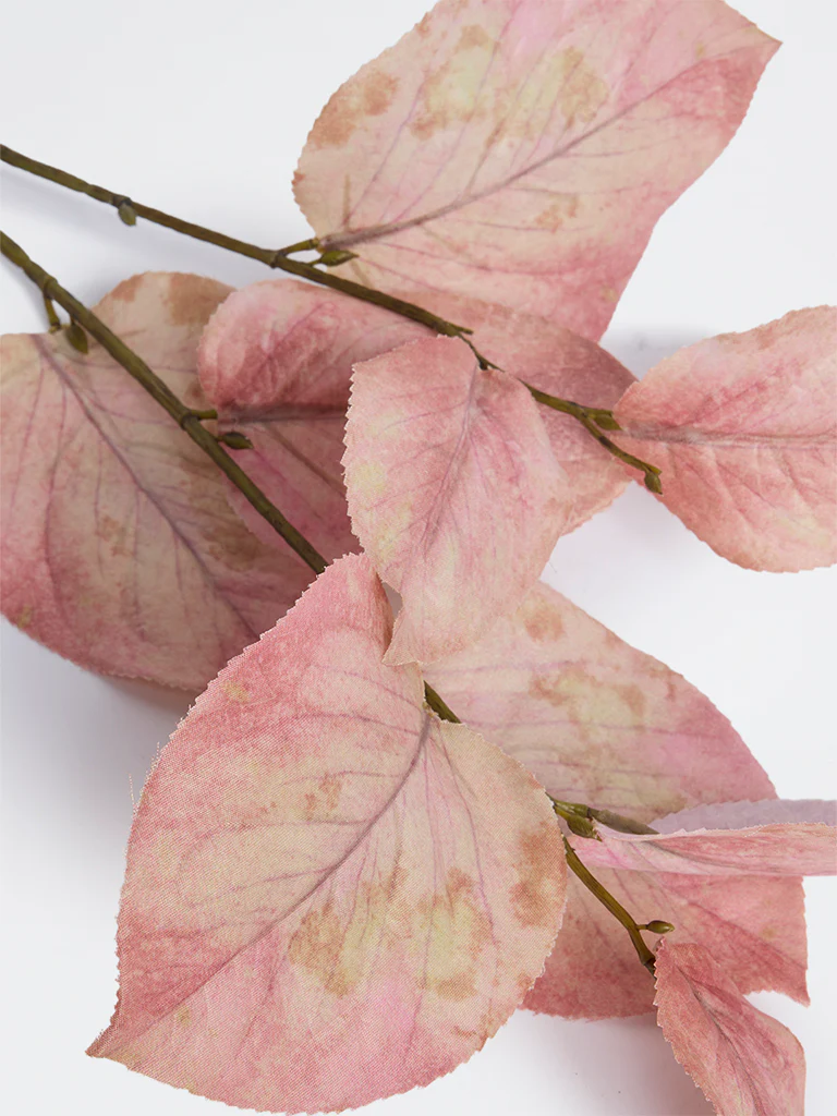 Westside Home Pink Artificial Leaf Plant - Image 3