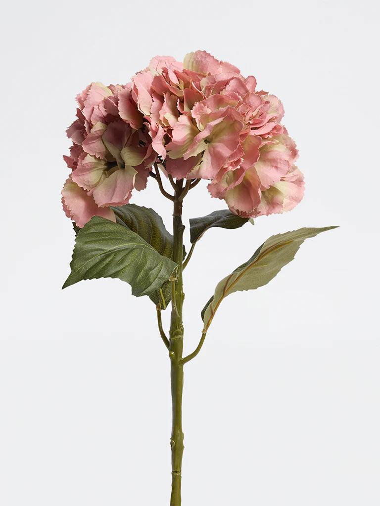 Westside Home Pink Hydrangea Artificial Flower