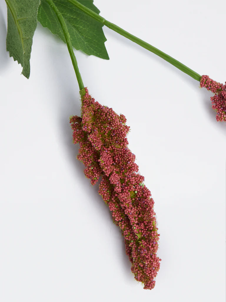 Westside Home Red Artificial Celosia Plant - Image 2