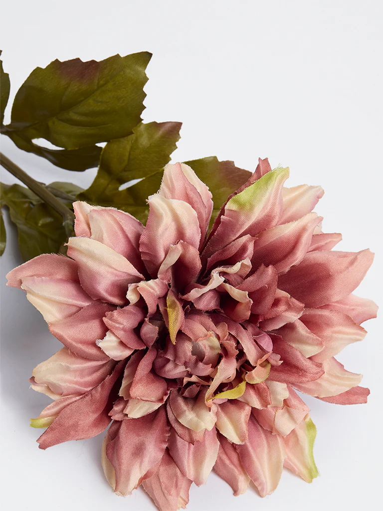 Westside Home Rust Artificial Dahlia Flower - Image 3