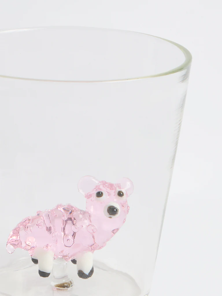 Westside Home Sheep Motif Water Glass - Image 3