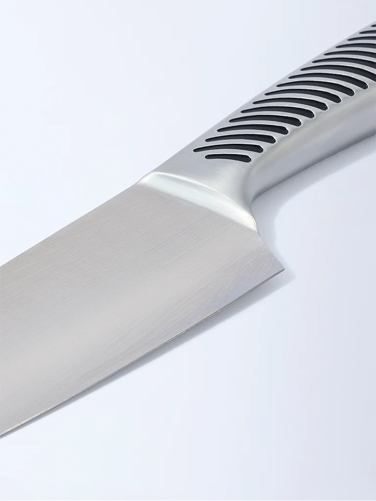 Westside Home Silver Curved Chef Knife - Image 3