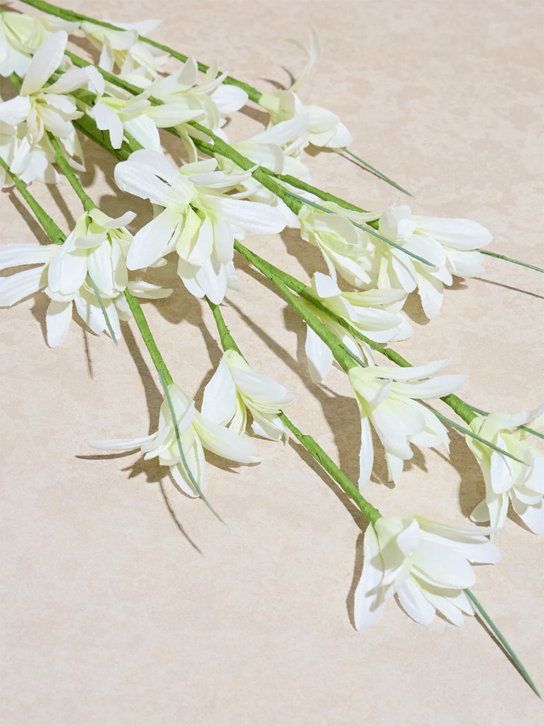 Westside Home White Artificial Freesia Flower - Image 2