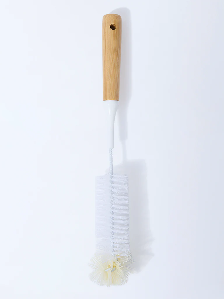 Westside Home White Bottle Cleaning Brush